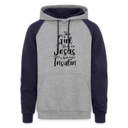 heather gray/navy