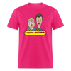 Beetus & Butthead Mashup Parody Diabetes Unisex Adult T-Shirt - fuchsia