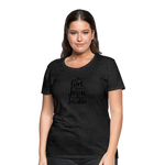 This Girl Runs On Jesus & Insulin Women’s Comfort T-Shirt - charcoal grey