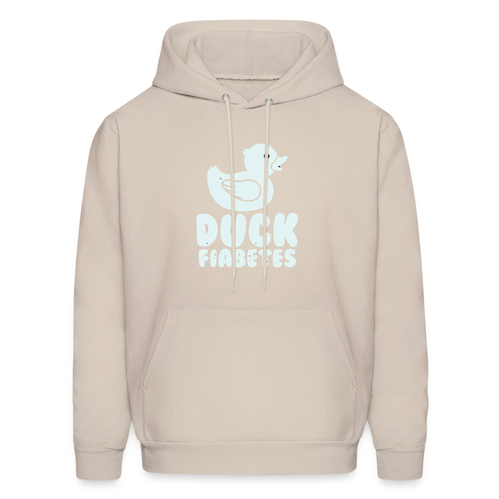 Duck Fiabetes Diabetic Humor Unisex Premium Comfort Hoodie - Sand