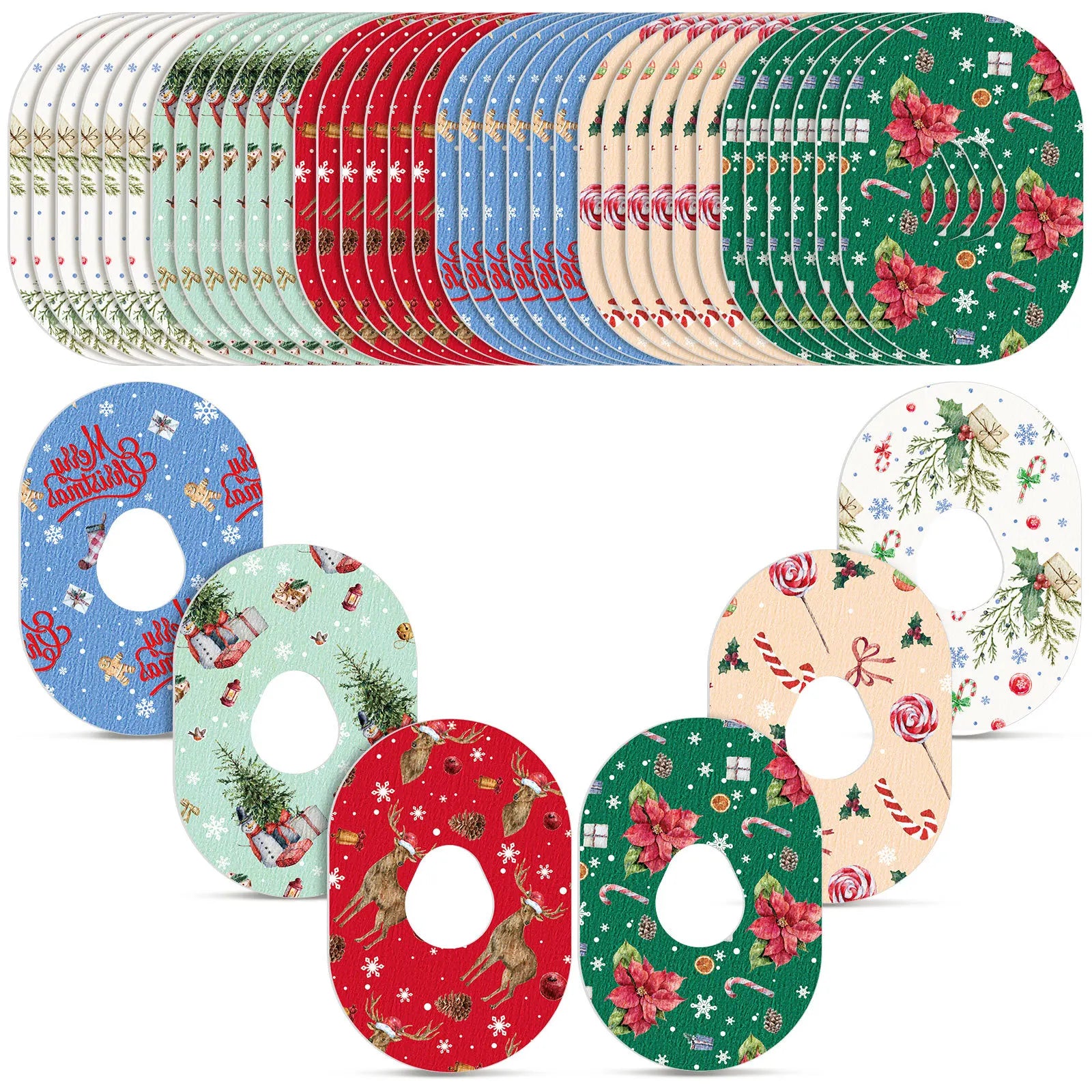 Adhesive Patch for Dexcom G6 Dexcom G7 Libre 3 Omnipod Waterproof Split Backing CGM Tape