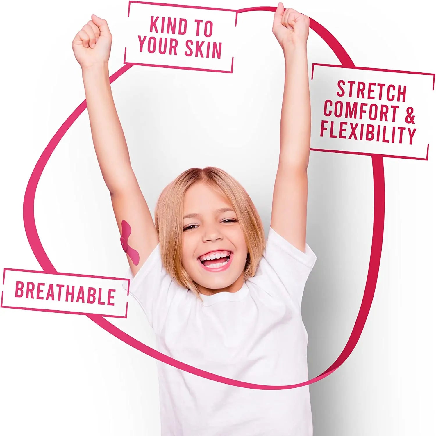 X Shape Patch CGM Sensor Patches (25 Pack) Dexcom G6 G7 Adhesive Patches & Freestyle Libre 2 3 Sensor Covers Omnipod 5