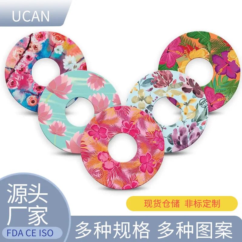 Adhesive Patch for Dexcom G6 Dexcom G7 Libre 3 Omnipod Waterproof Split Backing CGM Tape