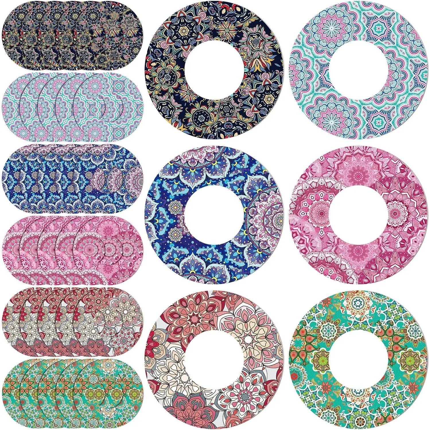 Adhesive Patch for Dexcom G6 Dexcom G7 Libre 3 Omnipod Waterproof Split Backing CGM Tape