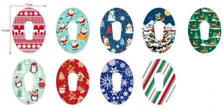 Adhesive Patch for Dexcom G6 Dexcom G7 Libre 3 Omnipod Waterproof Split Backing CGM Tape