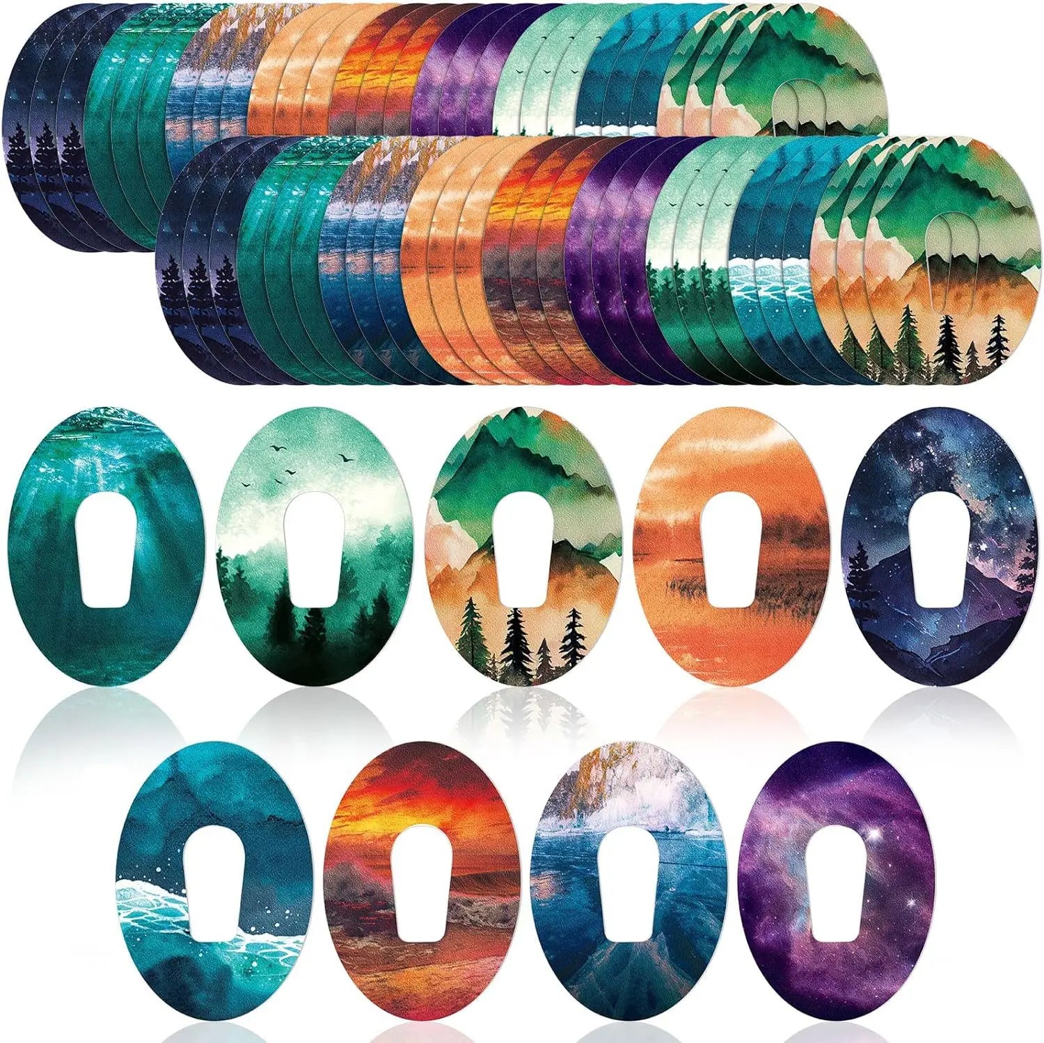 Adhesive Patch for Dexcom G6 Dexcom G7 Libre 3 Omnipod Waterproof Split Backing CGM Tape