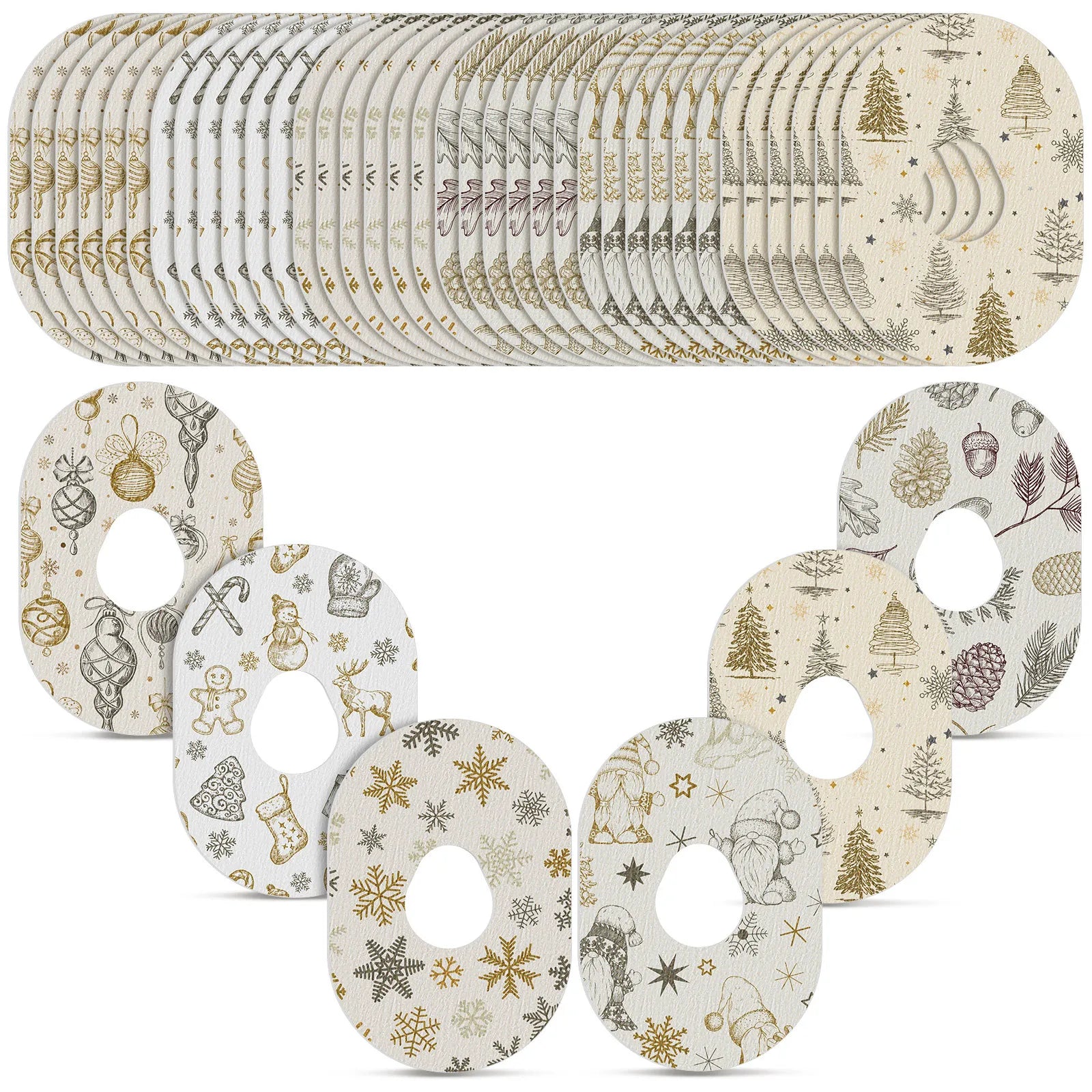 Adhesive Patch for Dexcom G6 Dexcom G7 Libre 3 Omnipod Waterproof Split Backing CGM Tape