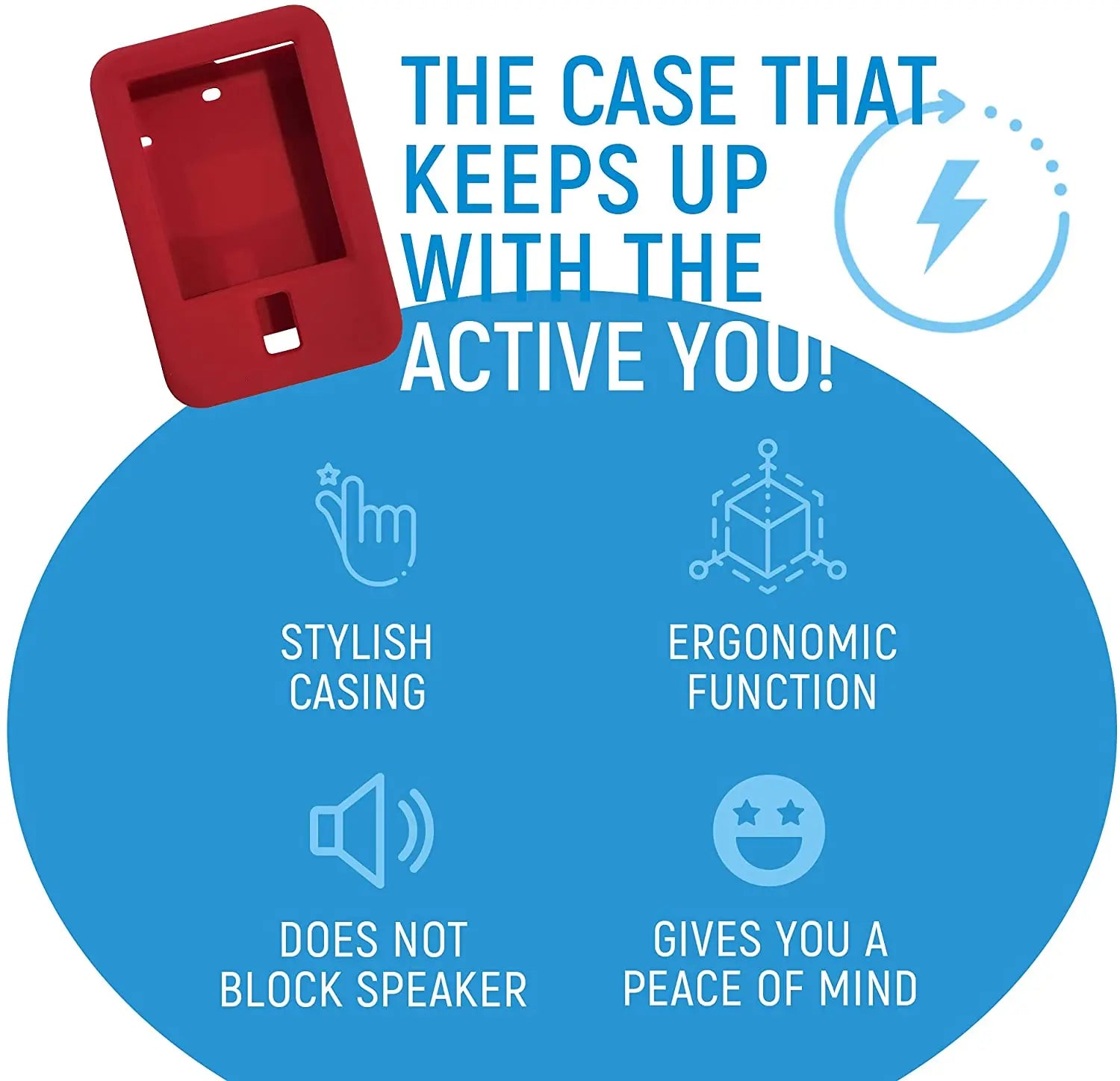 Tandem t:Slim Gel Silicone t:Slim X2 Insulin pumpwith Raised, Beveled Edge Helps Protect Against Scratches and Drops