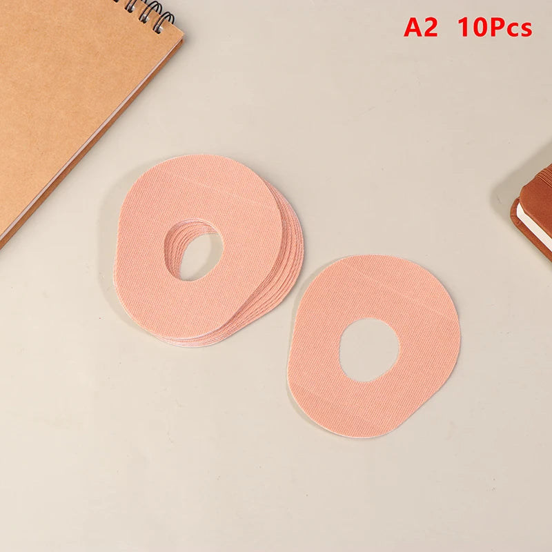 10Pcs Waterproof Adhesive Patches CGM Sensor Patch Glucose Meter Sensor Fixing Sticker Long Lasting Blood Glucose Monitoring