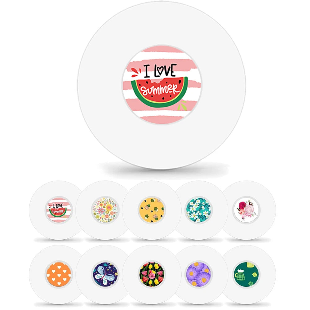 Freestyle Sensor Stickers and Libre 3 Waterproof Transparent Patches 14-Day Long-Lasting No Center Adhesive 20/30 Pack