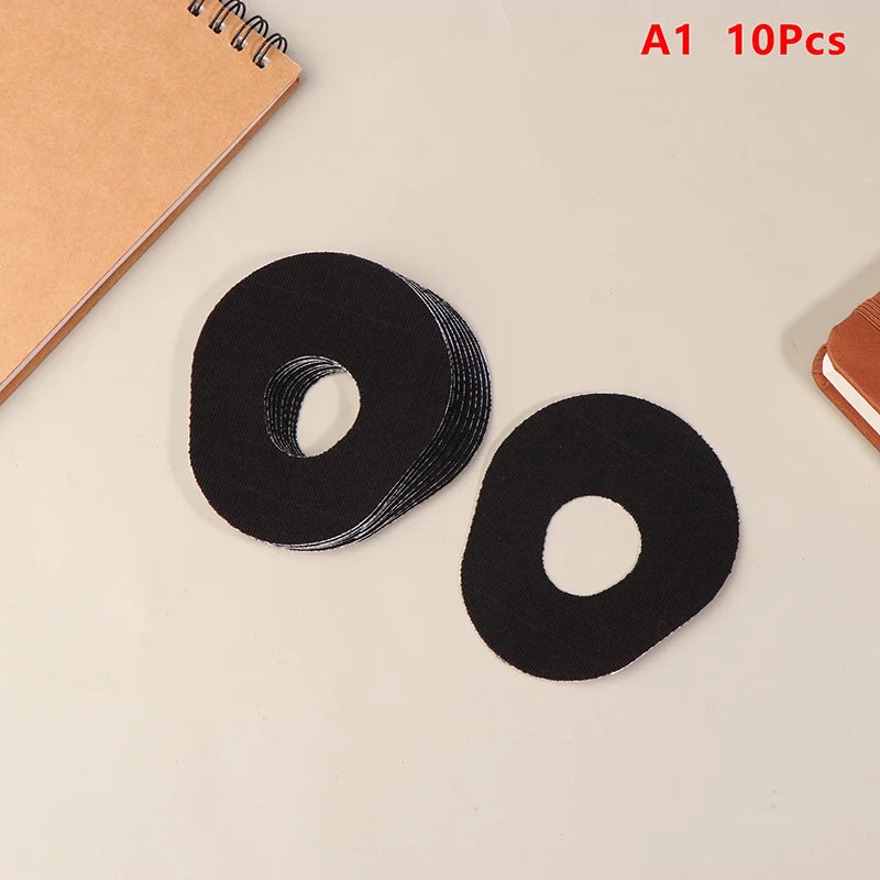 10Pcs Waterproof Adhesive Patches CGM Sensor Patch Glucose Meter Sensor Fixing Sticker Long Lasting Blood Glucose Monitoring