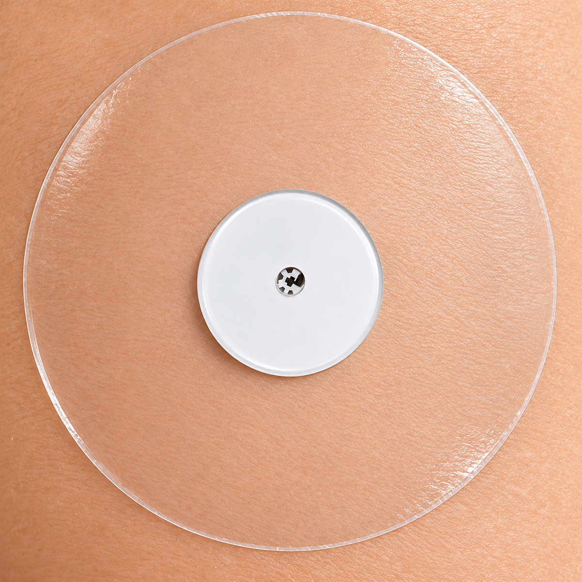 Clear CGM Overpatch for FreeStyle Libre 2 & Lingo – 3.15 Inch Waterproof Sensor Patch