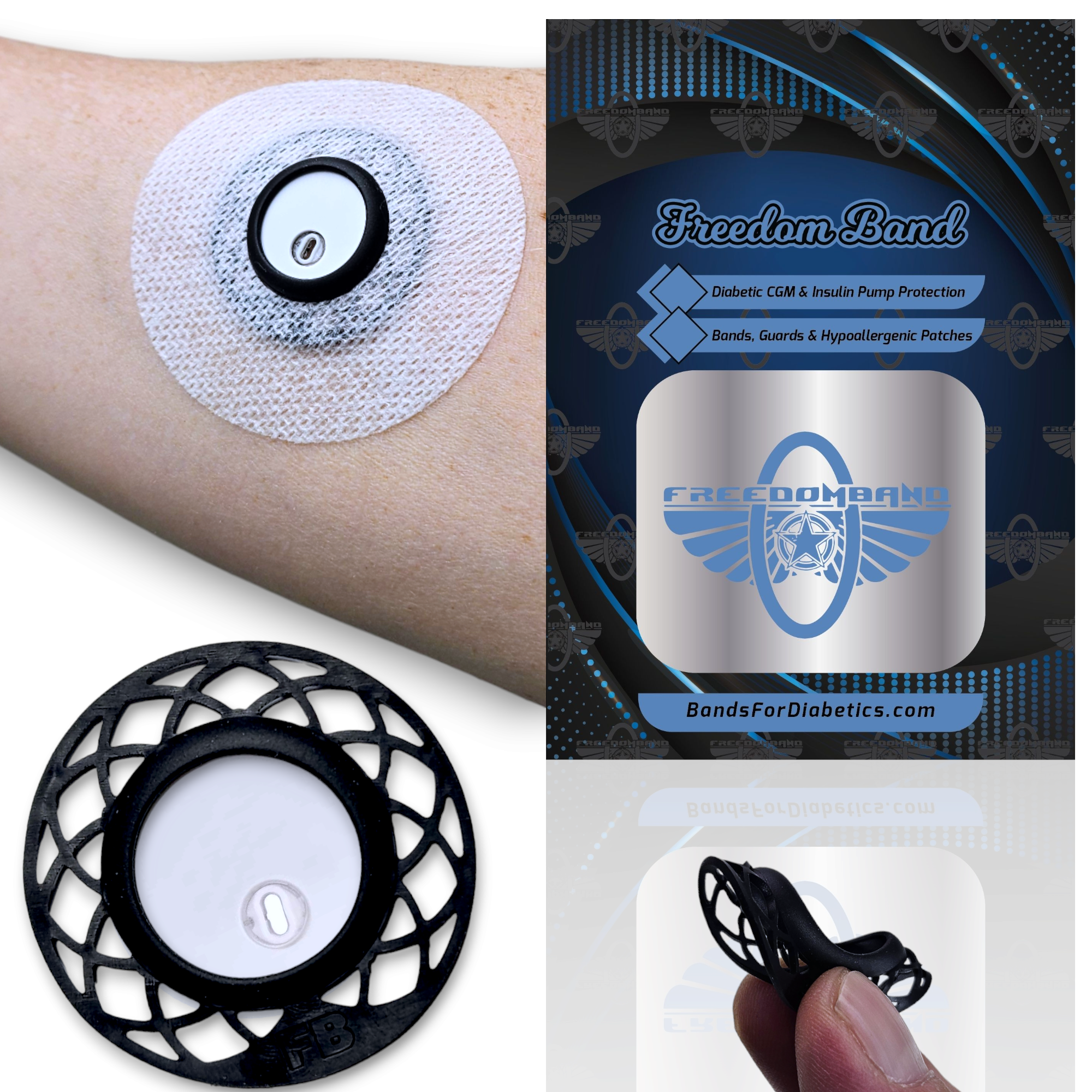 Freestyle Libre 3 Patches For Protective Guards : Sensor Cover Protective Overlay Patches : Universal