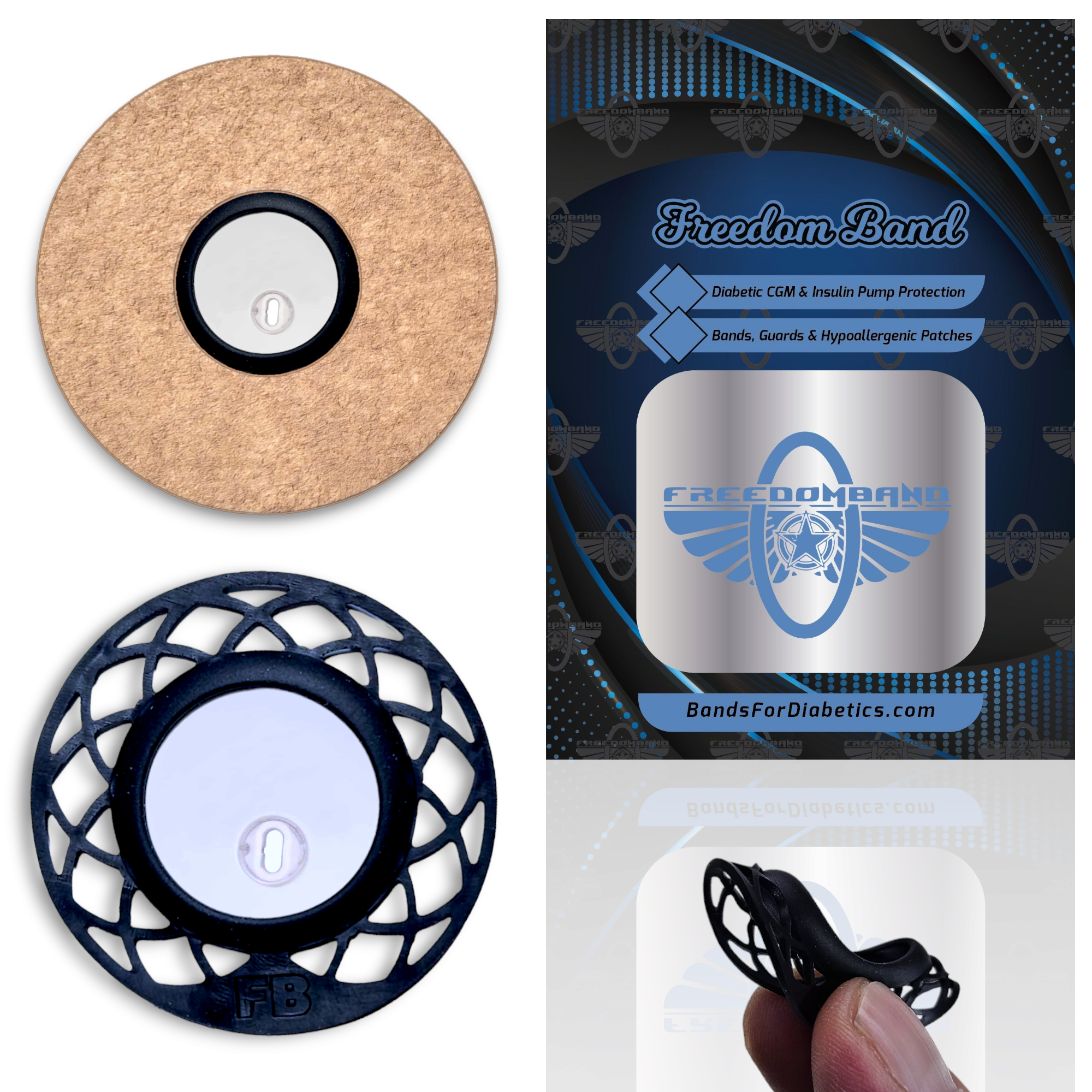 Freestyle Libre 3 : Sensor Cover Protective Overlay Patch Guard : Soft & Flexible Armor Shield