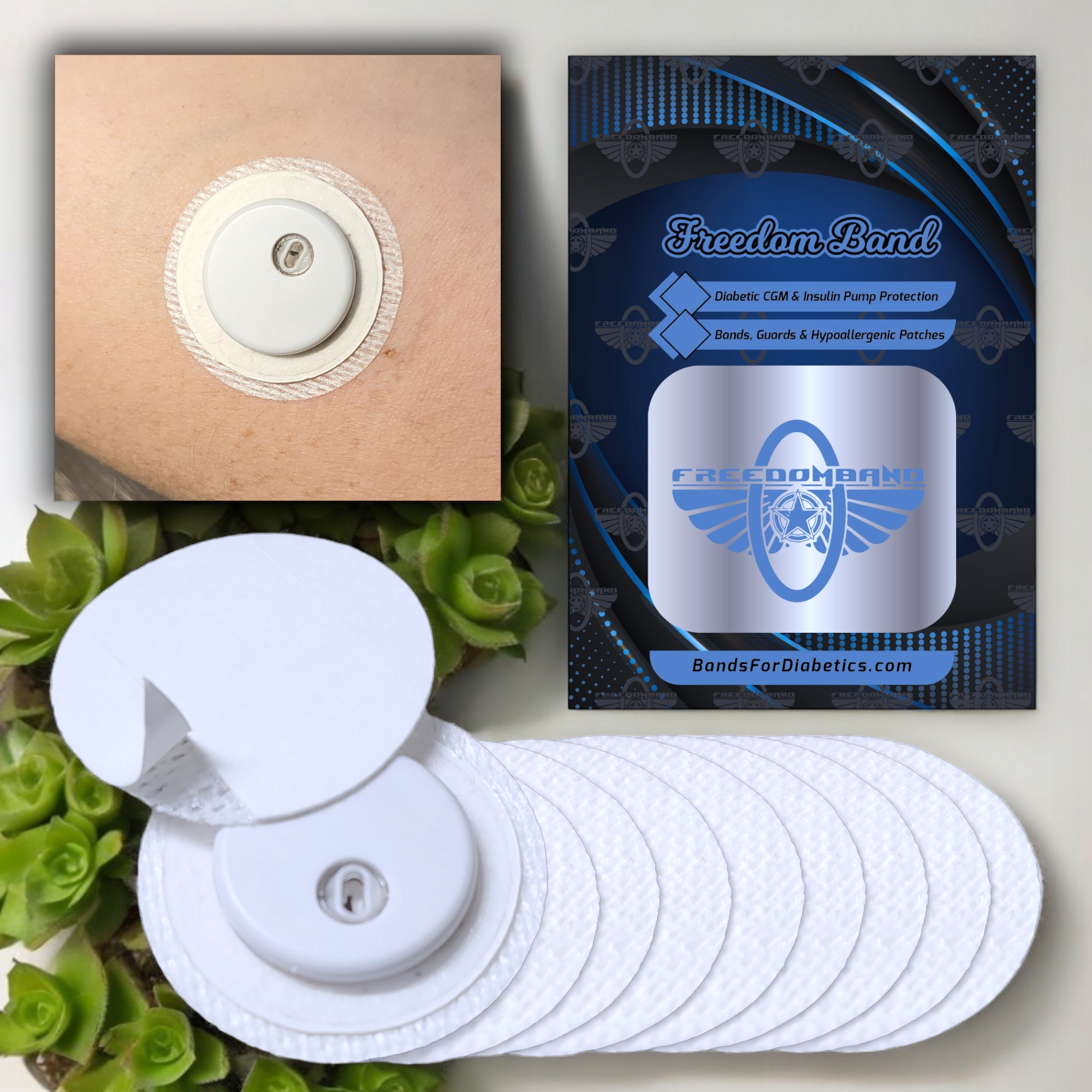 Freestyle Libre 3 : Skin Barrier Adhesive Underlay Patches