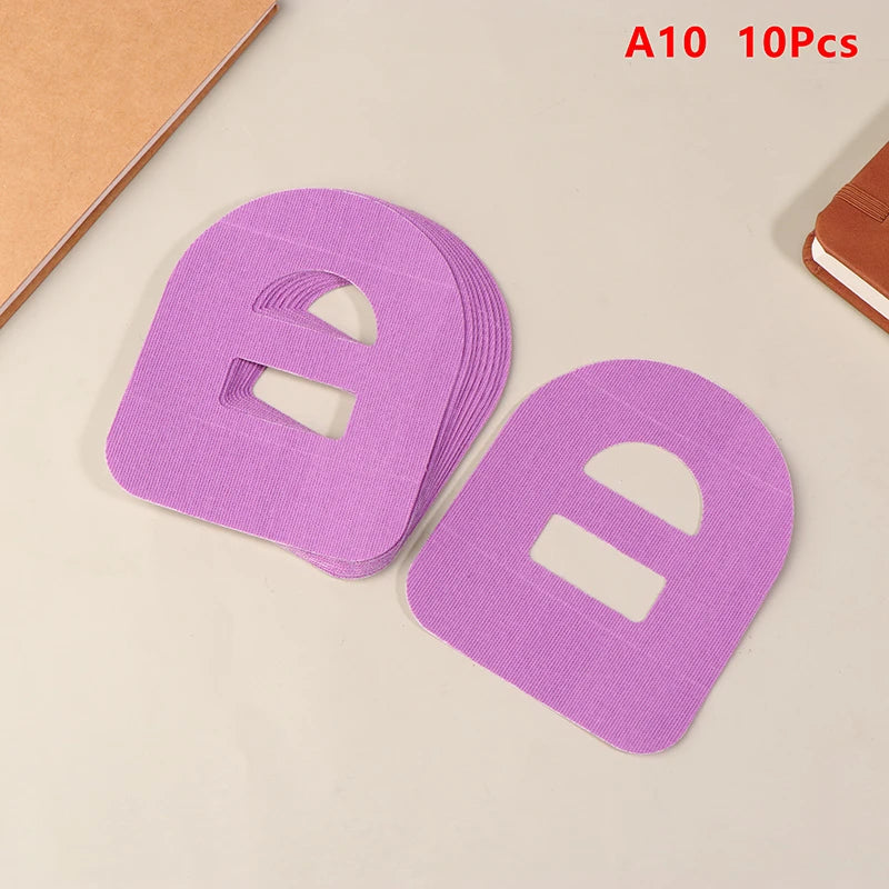 10Pcs Waterproof Adhesive Patches CGM Sensor Patch Glucose Meter Sensor Fixing Sticker Long Lasting Blood Glucose Monitoring