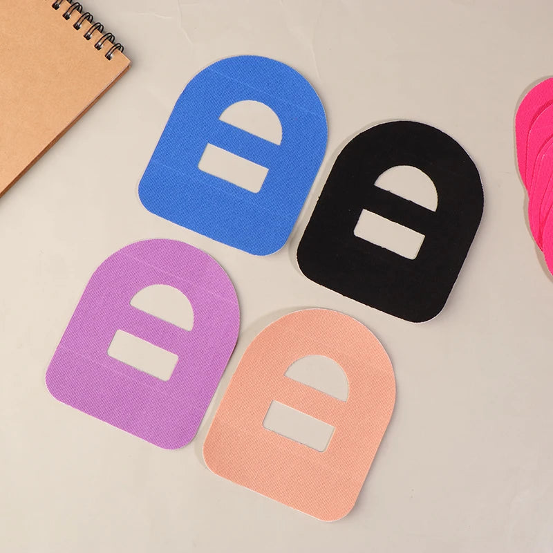 10Pcs Waterproof Adhesive Patches CGM Sensor Patch Glucose Meter Sensor Fixing Sticker Long Lasting Blood Glucose Monitoring