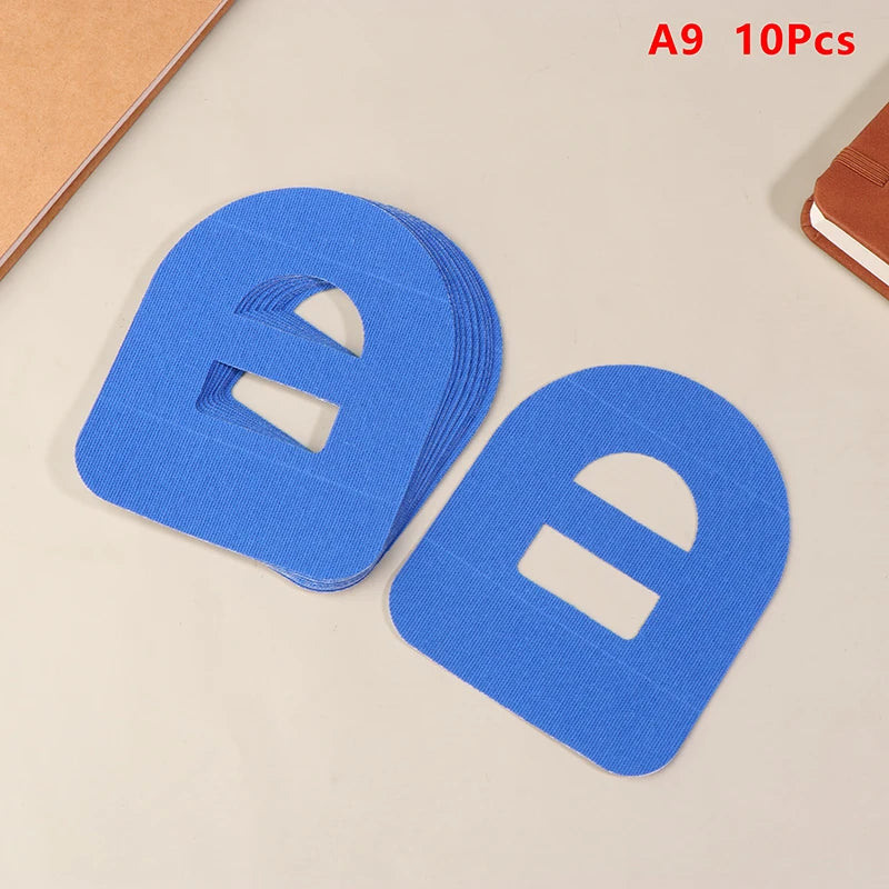 10Pcs Waterproof Adhesive Patches CGM Sensor Patch Glucose Meter Sensor Fixing Sticker Long Lasting Blood Glucose Monitoring