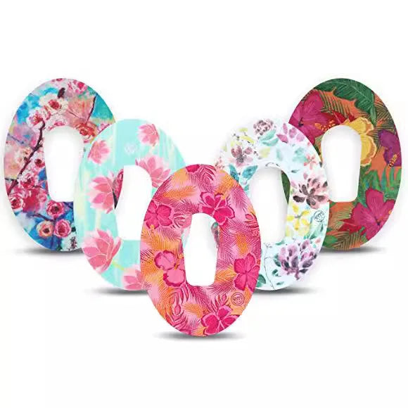 Adhesive Patch for Dexcom G6 Dexcom G7 Libre 3 Omnipod Waterproof Split Backing CGM Tape