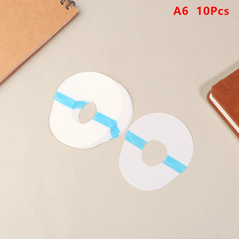 10Pcs Waterproof Adhesive Patches CGM Sensor Patch Glucose Meter Sensor Fixing Sticker Long Lasting Blood Glucose Monitoring