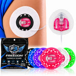 Freedom Cannula Guard for Tandem Mobi insulin pump infusion set protection in six colors