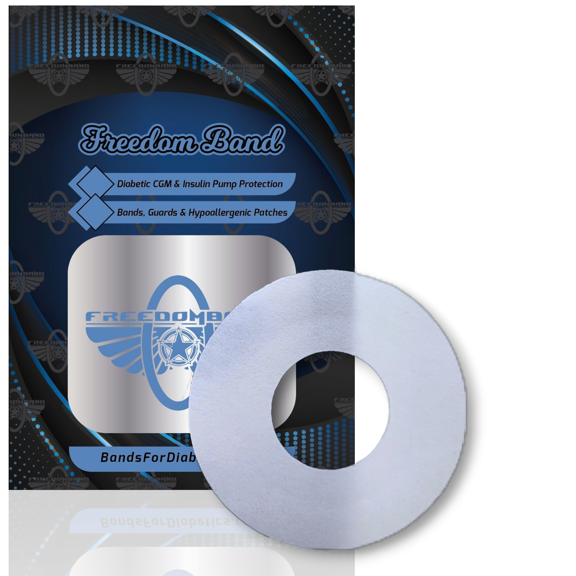 Freestyle Libre 2 Overlay 3.25" Adhesive Patch Guard Tapes