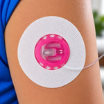 Frosted Freedom Cannula Guard for insulin pump infusion site