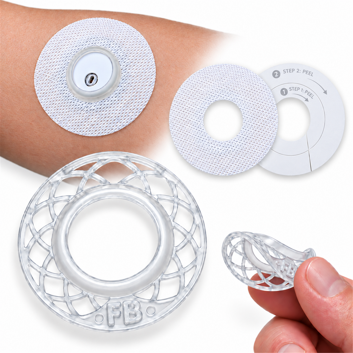 Compatible Sensor Guard for FreeStyle Libre 3, 3 Plus & Duo | 2-Pack