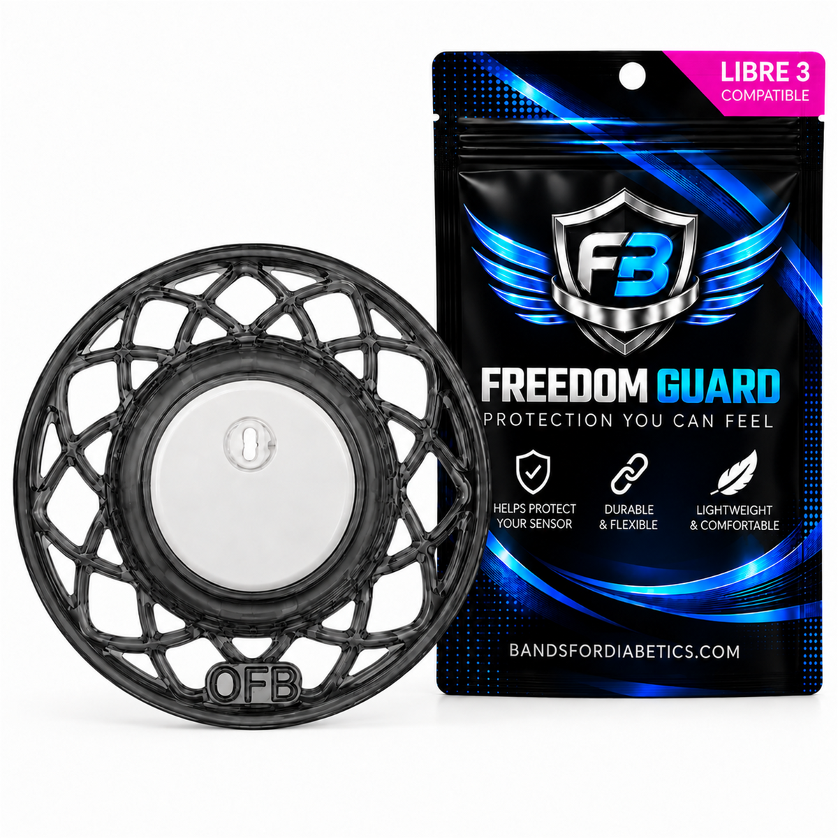 Compatible Sensor Guard for FreeStyle Libre 3, 3 Plus & Duo | 2-Pack