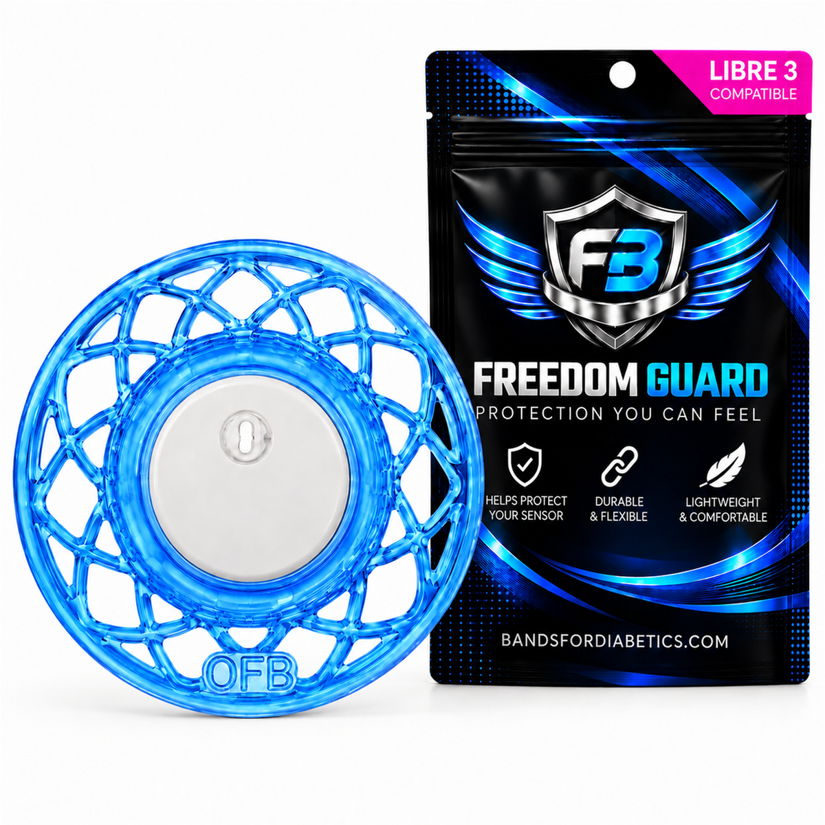 Compatible Sensor Guard for FreeStyle Libre 3, 3 Plus & Duo | 2-Pack