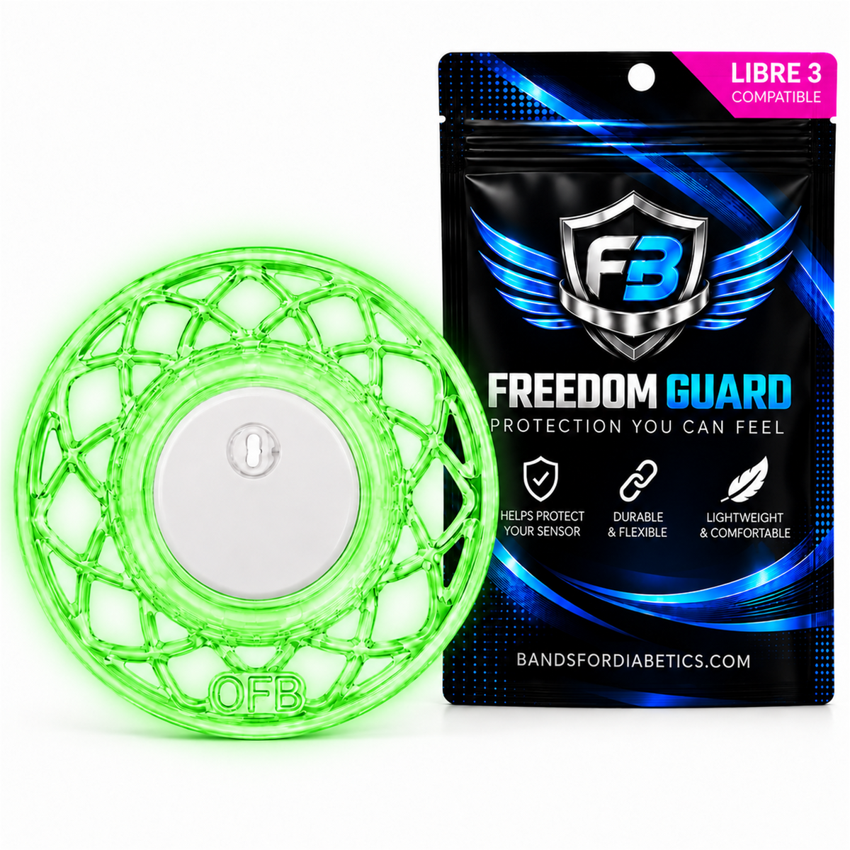 Compatible Sensor Guard for FreeStyle Libre 3, 3 Plus & Duo | 2-Pack