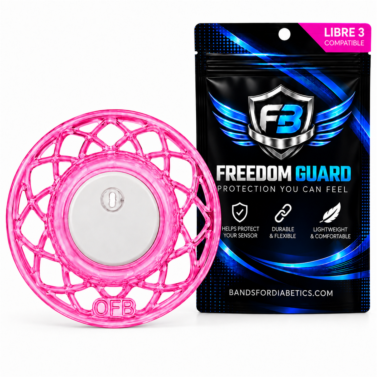 Compatible Sensor Guard for FreeStyle Libre 3, 3 Plus & Duo | 2-Pack