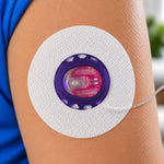 Purple Freedom Cannula Guard for Tandem insulin pump cannula protection