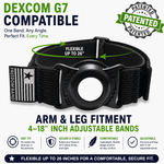 Dexcom G7, G7 15 Day & Stelo Freedom Band CGM protection system 4-26 inch adjustable fit