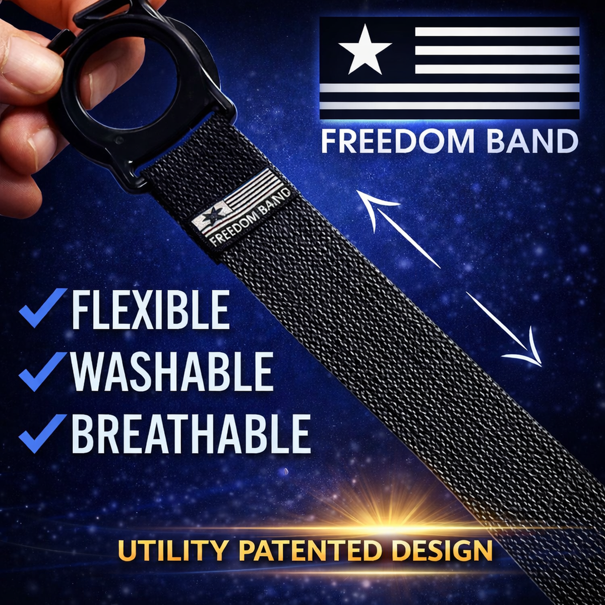 Freestyle Libre 3 and Libre 3 Plus reusable Freedom Band CGM armband protection