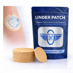 Tandem Mobi and t:slim X2 infusion site underpatch with hypoallergenic adhesive barrier