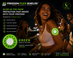 Freestyle Libre 3 and Libre 3 Plus sensor guard designed for use with compatible overpatches