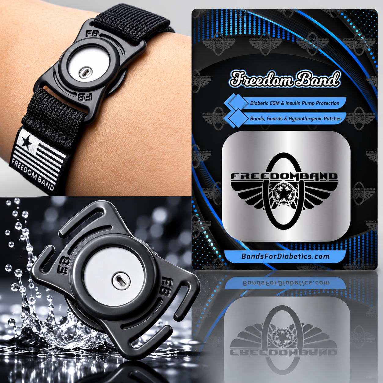 Freestyle Libre 3, 3 Plus & Duo Freedom Case – Color Add-On | 1" Band Required