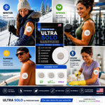 Freedom Solo adhesive overpatch compatible with Dexcom G7, G7 15 Day and Stelo