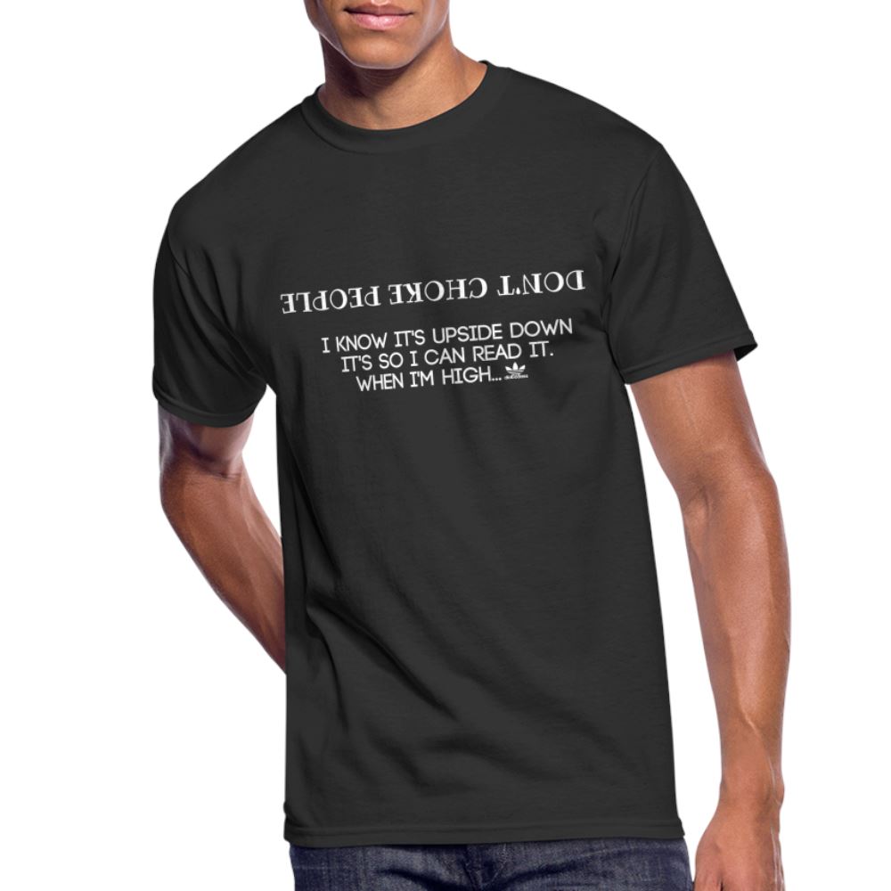 Funny Type 1 Humor Parody Shirt Unisex 50/50 Adult T-Shirt Men’s 50/50 T-Shirt | Jerzees 29M SPOD black S 