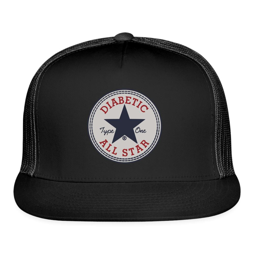 Type One Diabetic All Star Trucker Cap Trucker Cap SPOD 