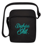 Diabetes Humor Upright Crossbody Storage Bag Upright Crossbody Bag SPOD black 