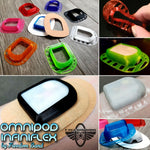 Free Demo: Omnipod Dash & Eros : Reusable 50/50 Infiniflex Protective Overlay Guard : Soft & Flexible Armor Case - Freedom Bands For Diabetics