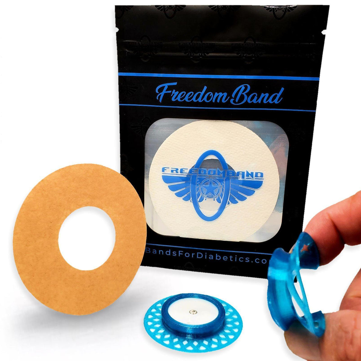 Limited Mandala Edition : Freestyle Libre 1 & 2 Reusable Infiniflex Protective Overlay Guard : Soft & Flexible Cover - Freedom Bands For Diabetics