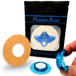 Limited Mandala Edition : Freestyle Libre 1 & 2 Reusable Infiniflex Protective Overlay Guard : Soft & Flexible Cover - Freedom Bands For Diabetics