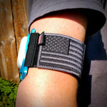 Omnipod All-In-One Arm Leg Waist Band : Matte Series Starter Kit Case & 2 Adjustable 2" Wide Velcro - Freedom Bands For Diabetics