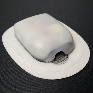 Omnipod 5 Dash & Eros / White Polyester Woven / Single
