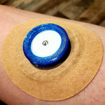 Freestyle Libre 1 & 2 : Reusable Infiniflex Protective Overlay Shield : Soft & Flexible Armor Cover - Freedom Bands For Diabetics