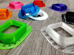 Omnipod Dash & Eros : Reusable 50/50 Infiniflex Protective Overlay Guard : Soft & Flexible Armor Case - Freedom Bands For Diabetics