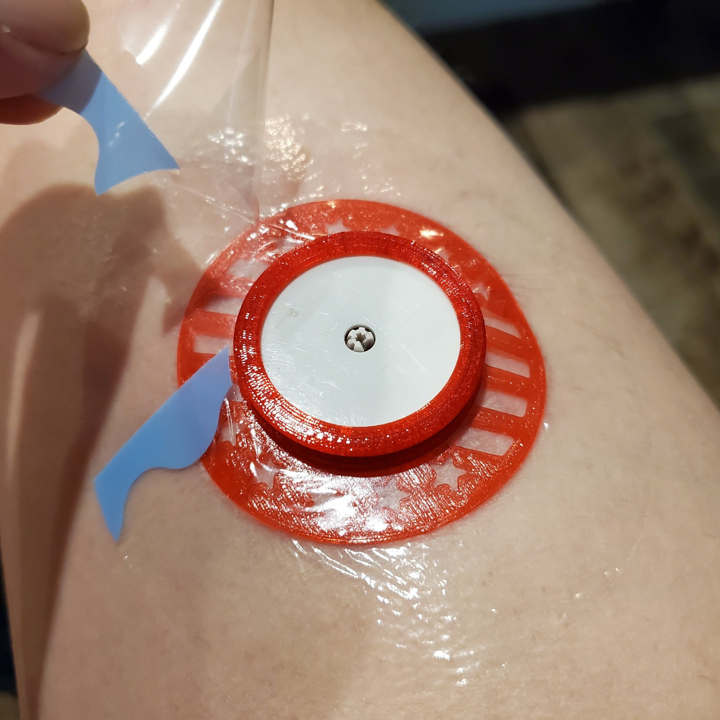 Freestyle Libre Waterproof Clear Adhesive Patch & Free Infiniflex Transmitter Cover Freestyle Libre 1 & 2 Infiniflex Freedom Bands For Diabetics 